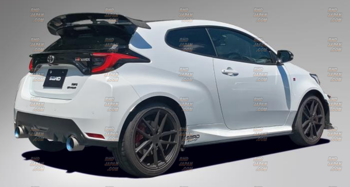 Sard LSR Carbon Wing Twill Weave Urethane Coating - GR Yaris